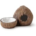 Exo Terra Coconut Reptile Hide Out & Water Dish