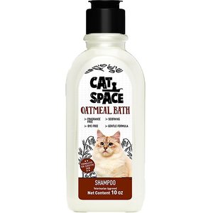 Cat Space Oatmeal Bath Cat Shampoo, 10-oz bottle