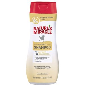 Nature's Miracle Oatmeal Dog Shampoo & Conditioner, 16-oz bottle