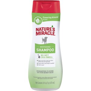 Nature's Miracle Whitening Dog Shampoo & Conditioner, 16-oz bottle