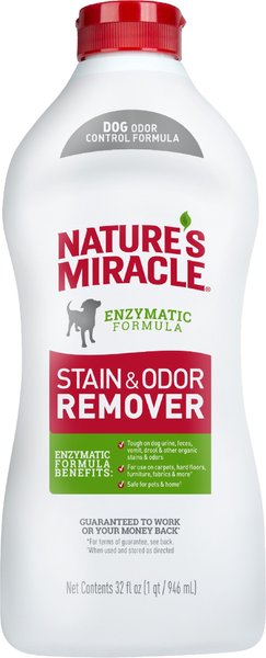 Nature's Miracle Dog Stain & Odor Remover, 32-oz bottle slide 1 of 8
