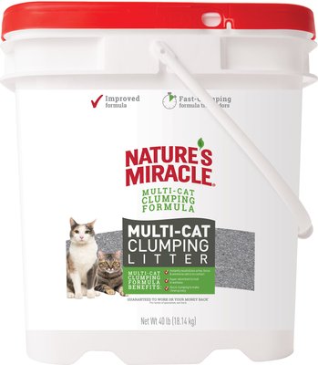 Nature's Miracle Multi-Cat Scented Clumping Clay Cat Litter, slide 1 of 1