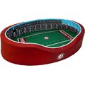 StadiumSpot SEC College Stadium Bolster Dog Bed w/ Removable Cover, University of Alabama, Small