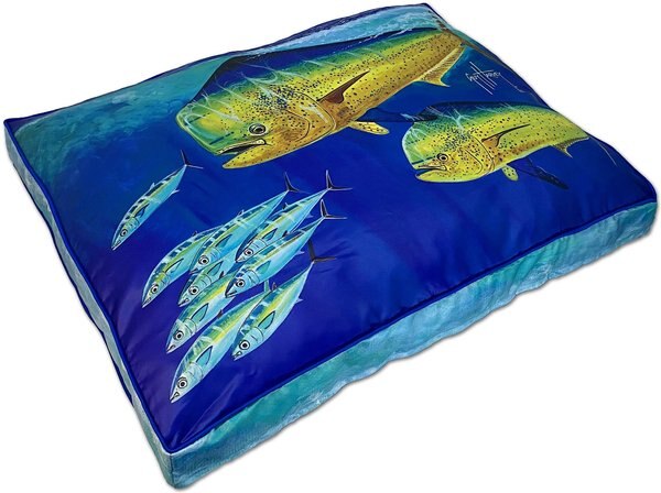 Guy Harvey Double Whammy Pillow Dog Bed w/ Removable Cover, Small/Medium slide 1 of 1