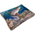 Guy Harvey Rainbow Country Pillow Dog Bed w/ Removable Cover, Small/Medium