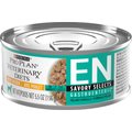 Purina Pro Plan Veterinary Diets EN Gastroenteric Feline Formula Savory Selects in Sauce with Chicken Wet Cat Food, 5.5-oz can, case of 24