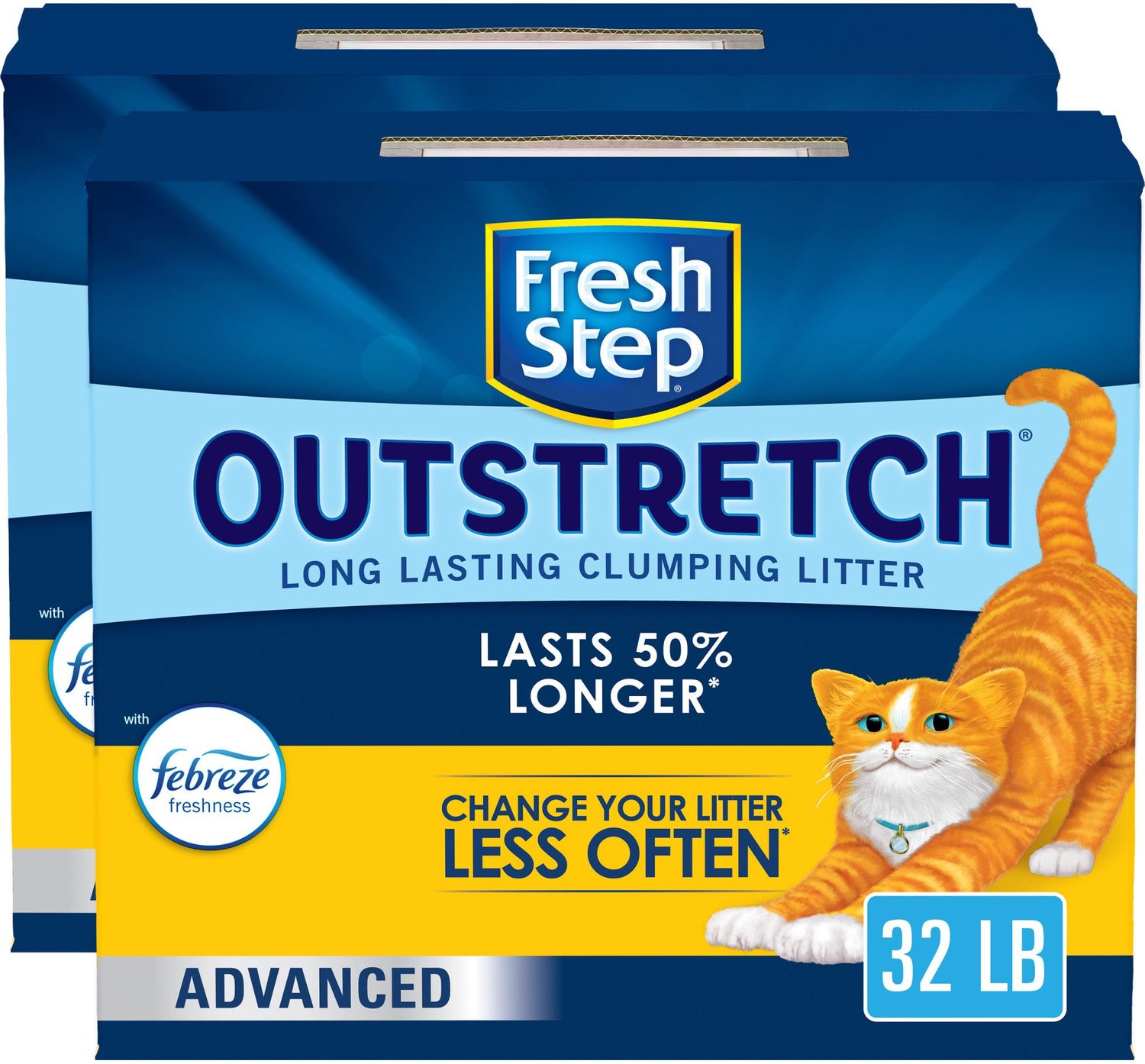 FRESH STEP Outstretch Advanced Concentrated Febreze Freshness Scented