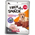 Trick or Snack Chicken & Blueberry Flavored Steak Dog Treats, 1-lb bag