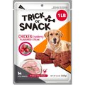 Trick or Snack Chicken & Cranberry Flavored Steak Dog Treats, 1-lb bag