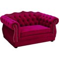 TOV Yorkshire Sofa Dog Bed, Pink