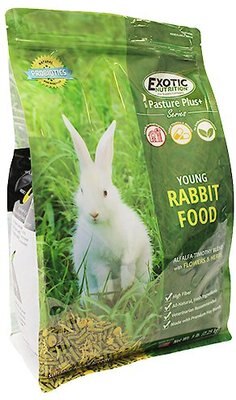 Exotic Nutrition Pasture Plus+ Young Rabbit Food, 5-lb bag, slide 1 of 1