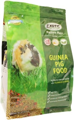 Exotic Nutrition Pasture Plus+ Guinea Pig Food, 5-lb bag, slide 1 of 1