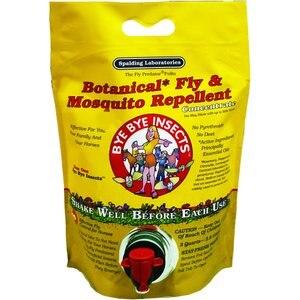 Bye Bye Insects Botanical Fly & Mosquito Repellent Horse Aid, 96-oz bottle