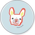 Pet Shop by Fringe Studio BFF Frenchie Ceramic Coaster