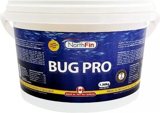 NorthFin Bug Pro Crisps Fish Food, 1.36-kg jar slide 1 of 1