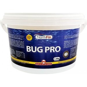 NorthFin Bug Pro Crisps Fish Food, 1.36-kg jar