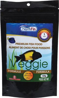 NorthFin Veggie Formula 1 mm Sinking Pellets Fish Food, slide 1 of 1