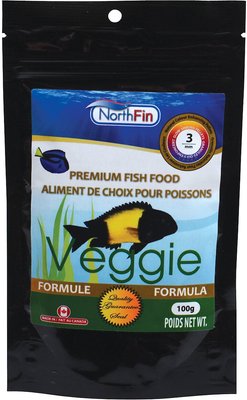 NorthFin Veggie Formula 3 mm Sinking Pellets Fish Food, slide 1 of 1