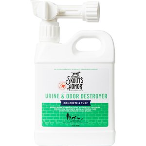 Skout's Honor Outdoor Turf & Concrete Urine & Odor Destroyer Spray, 32-oz bottle