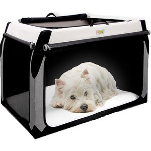 DogGoods Do Good The Foldable Travel Dog Crate, Medium