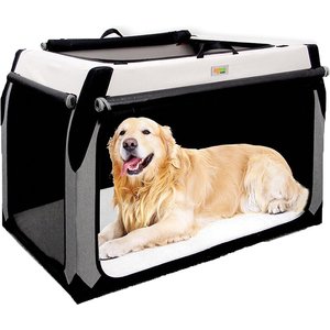 DogGoods Do Good The Foldable Travel Dog Crate, X-Large