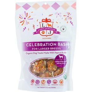 Lord Jameson Celebration Bash Large Breed Soft & Chewy Dog Treats, 10-oz bag
