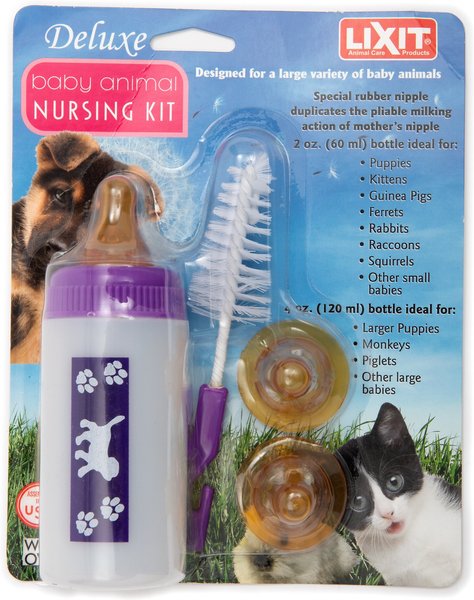Lixit Baby Small Animal Bottle Nursing Kit, 4-oz bottle slide 1 of 5