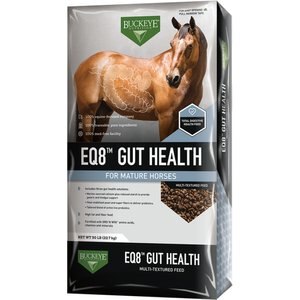 Buckeye Nutrition EQ8 Gut Health Mature Horse Feed, 50-lb bag