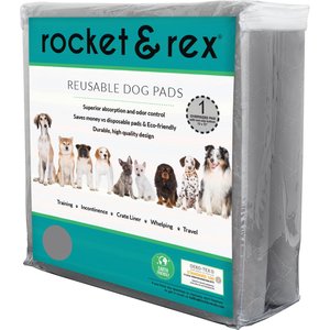 Rocket & Rex Washable Puppy Training Pads, 72 x 72-in