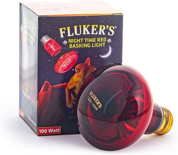 Fluker's Night Time Red Reptile Basking Light, 100-watt slide 1 of 1