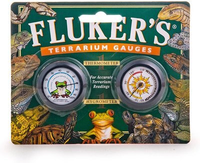 Fluker's Terrarium Gauges Thermometer & Hygrometer Combo Pack, slide 1 of 1