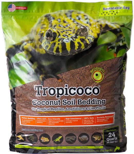 Galapagos Tropicoco Coconut Soil Reptile Bedding, 24-qt bag slide 1 of 3