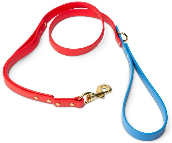 PawFurEver Waterproof Dog Leash, Red & Blue, 5.75-ft slide 1 of 8