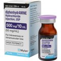 Diphenhydramine HCL (Generic) Injection, 50mg/mL, 10 ml, 1 vial