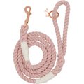 Sassy Woof Rope Dog Leash, Rose All Day