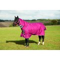 Shires Equestrian Products Highlander Plus TU Horse Blanket, Raspberry, 78-in