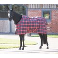 Shires Equestrian Products Tempest Plus Stable Rug Horse Blanket, Red Check, 75-in