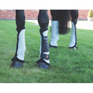 Shires Equestrian Products ARMA Fly TU Horse Socks, Black, Full 
