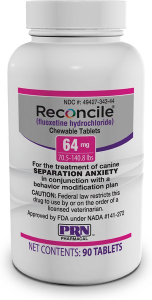 Reconcile Tablets for Dogs, 64 mg, 90 tablets slide 1 of 2