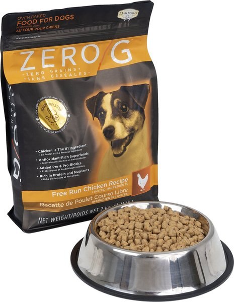 Darford Zero/G Free Run Chicken Recipe Limited Ingredients Dry Dog Food, 4.4-lb bag slide 1 of 6