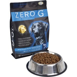 Darford Zero/G Wild Caught Pacific Salmon Recipe Limited Ingredients Dry Dog Food, 4.4-lb bag