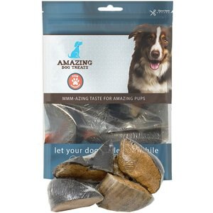 Amazing Dog Treats Cow Hooves Peanut Butter Flavor Dog Treats, 5 count