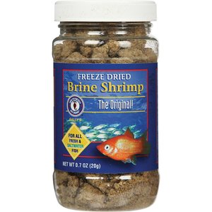 San Francisco Bay Brand Freeze-Dried Brine Shrimp Fish Food, 0.70-oz jar