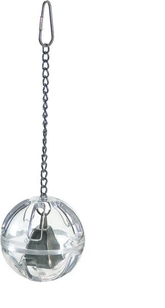 Caitec Featherland Paradise Foraging Ball With Bell Bird Toy slide 1 of 1