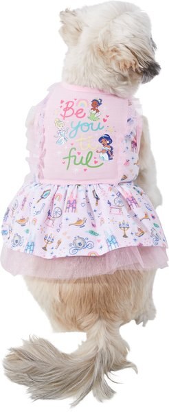 Disney Princesses "Be-YOU-tiful" Dog & Cat Dress, Medium slide 1 of 7