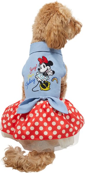 Disney Minnie Mouse Chambray Dog & Cat Dress, XX-Large slide 1 of 7