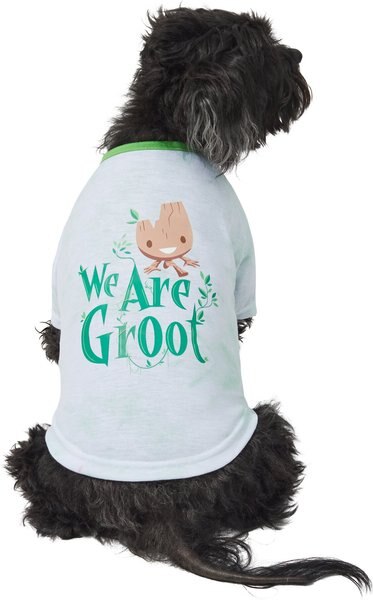 Marvel 's We Are Groot Tie Dye Dog & Cat T-shirt, Large slide 1 of 6