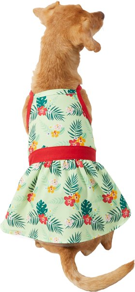 Frisco Hawaiian Floral Dog & Cat Dress, X-Large slide 1 of 6