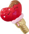 Frisco Valentine Ice Cream Plush Squeaky Dog Toy