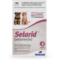 Selarid Topical Solution for Puppies and Kittens, 0-5 lbs, (Mauve Box), 3 Doses (3-mos. supply)